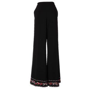 New York & Company Floral Pattern Hem Pants